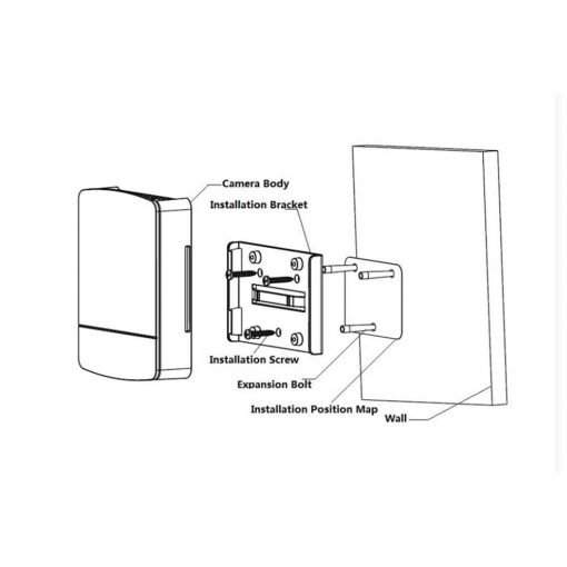 IPC-HUM8431-E1 kit Telecamera Dahua