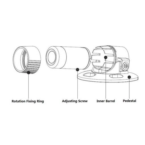 IPC-HUM8431-E1 kit Telecamera Dahua