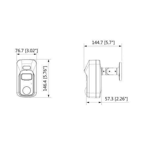 HAC-ME2241C telecamera IoT wireless