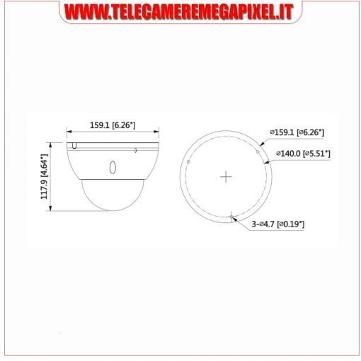 Telecamera Dahua IPC-HDBW8242E-Z4FR